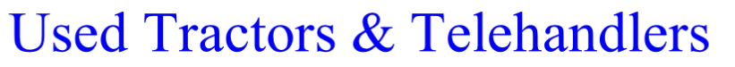 Used Tractors & Telehandlers
